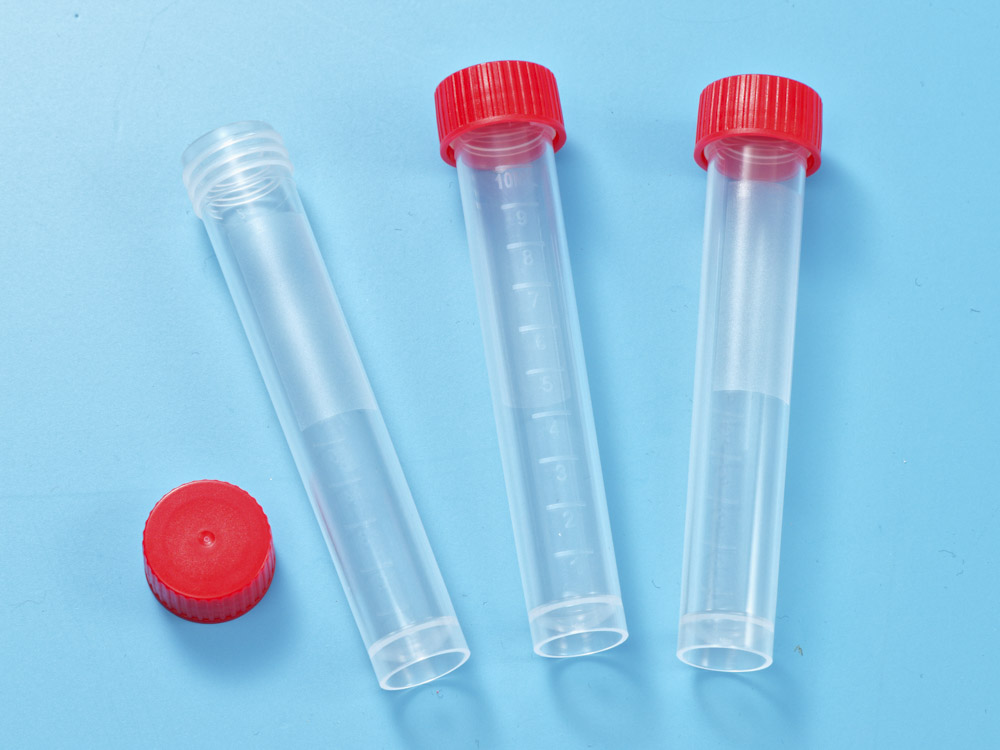 Пробирка 10 мл с завинчивающейся крышкой, НР1017