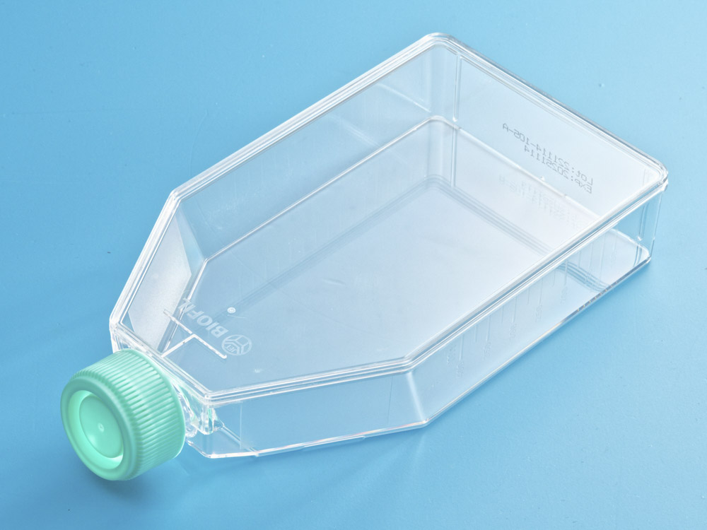 Флакон культуральный 600 мл, 182,0 см², крышка с вентиляцией/без вентиляции