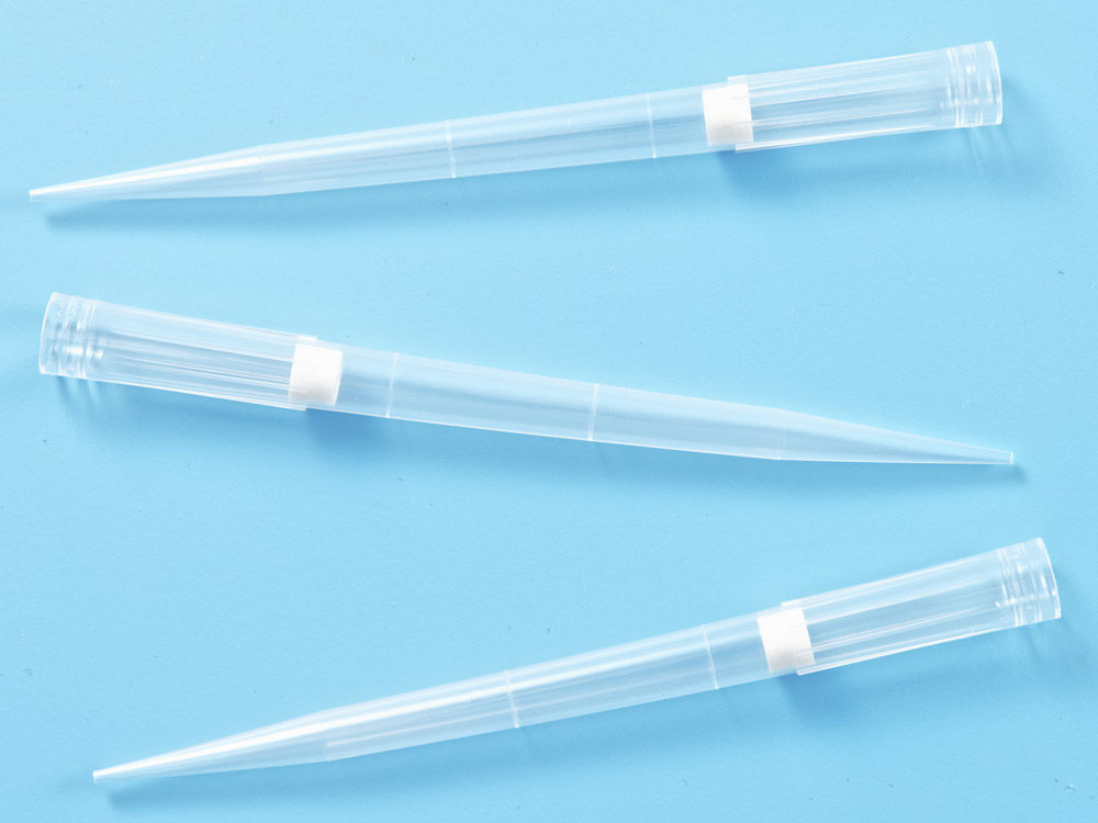 Наконечники для дозаторов с фильтром объём 100-1000 мкл, удлиненные, 1000 штук в упаковке