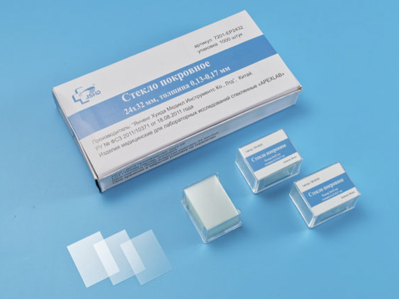 Стекло покровное 24*32 мм